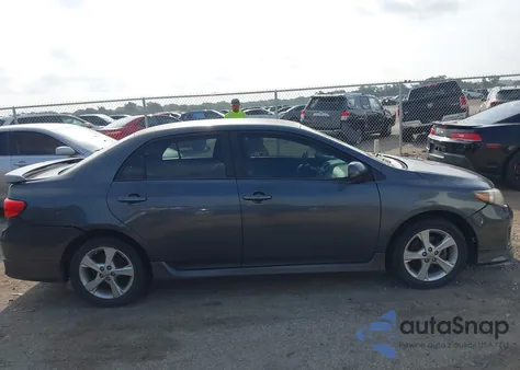 2011 Toyota Corolla S из США, поврежденный, VIN 2T1BU4EE4BC718085